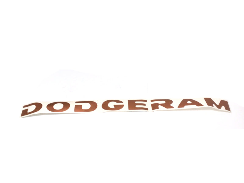 New 1992-1993 Fits Dodge Ram Tailgate Sticker Spice Decal, Part # E003LU5
