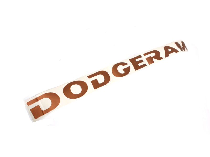 New 1992-1993 Fits Dodge Ram Tailgate Sticker Spice Decal, Part # E003LU5