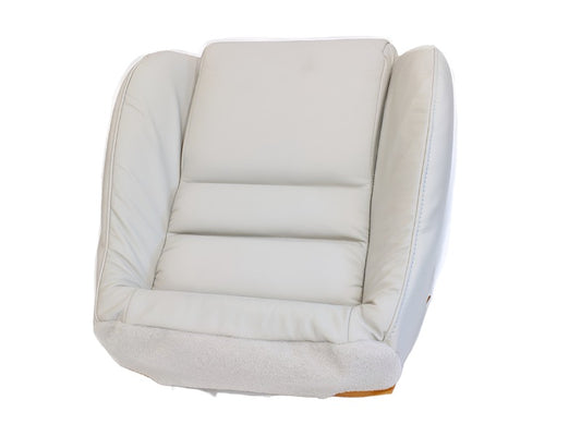 New OEM 1994-1995 Ford Mustang Front Seat Cushion Bottom Leather White, Part # F4ZZ-6360052-CD0