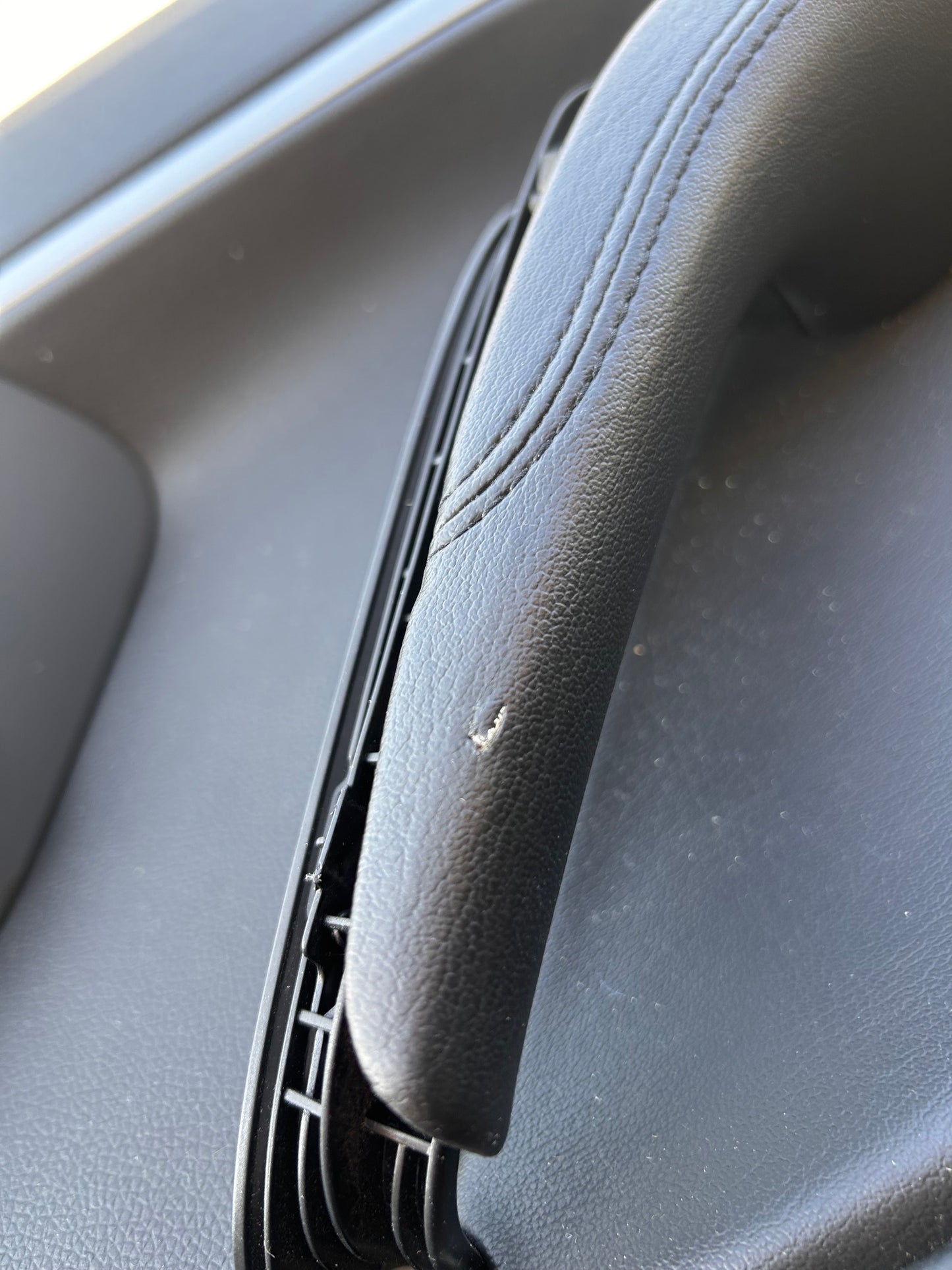 New W/ Flaws 2010-2011 Cadillac CTS Black Left Rear Door Trim Assembly, Part # 22773375