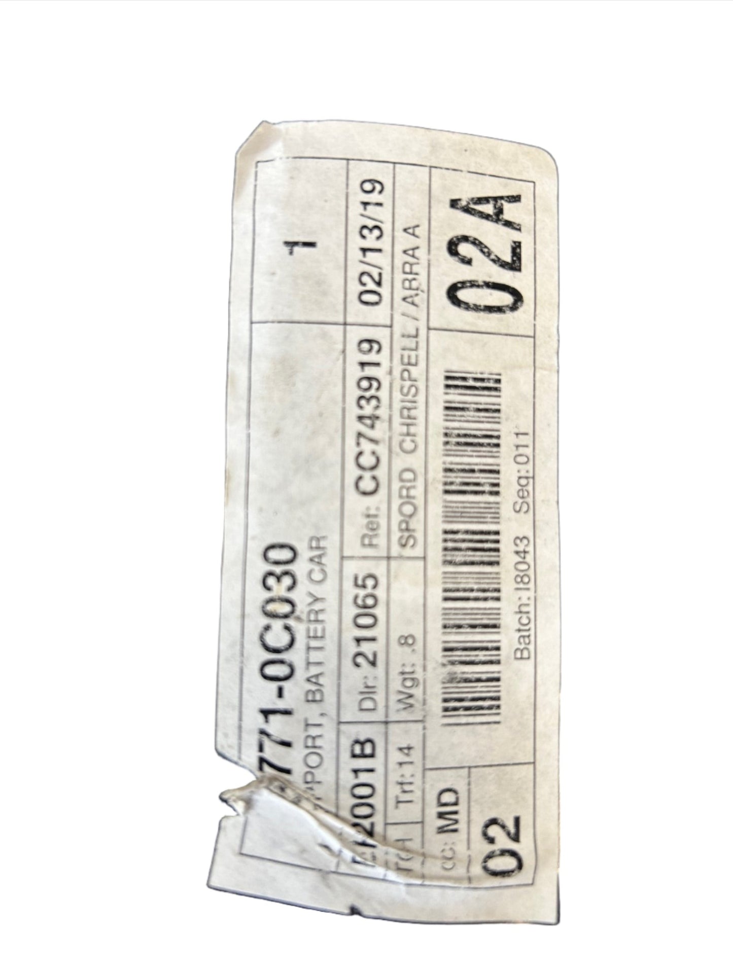 New OEM 2007-2022 Fits Toyota Tundra, Sequoia Apron Assembly Support Plate, Part # 53771-0C030