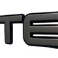 New OEM 1991-1995 Corvette ZR-1 "CORVETTE" Emblem Metallic Gray / Black, Part # 10198741