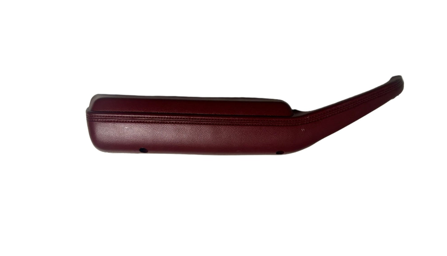 1978-1981 Pontiac Firebird Drivers Door Panel Armrest Carmine Red (Blemished), Part # 20076001/A