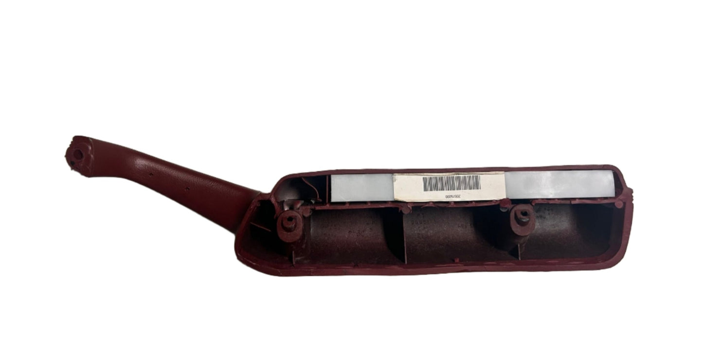 1978-1981 Pontiac Firebird Drivers Door Panel Armrest Carmine Red (Blemished), Part # 20076001/A