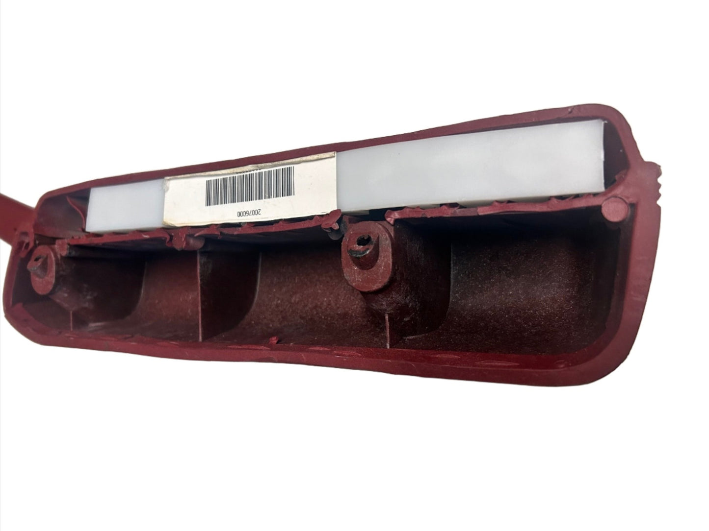 1978-1981 Pontiac Firebird Drivers Door Panel Armrest Carmine Red (Blemished), Part # 20076001/A
