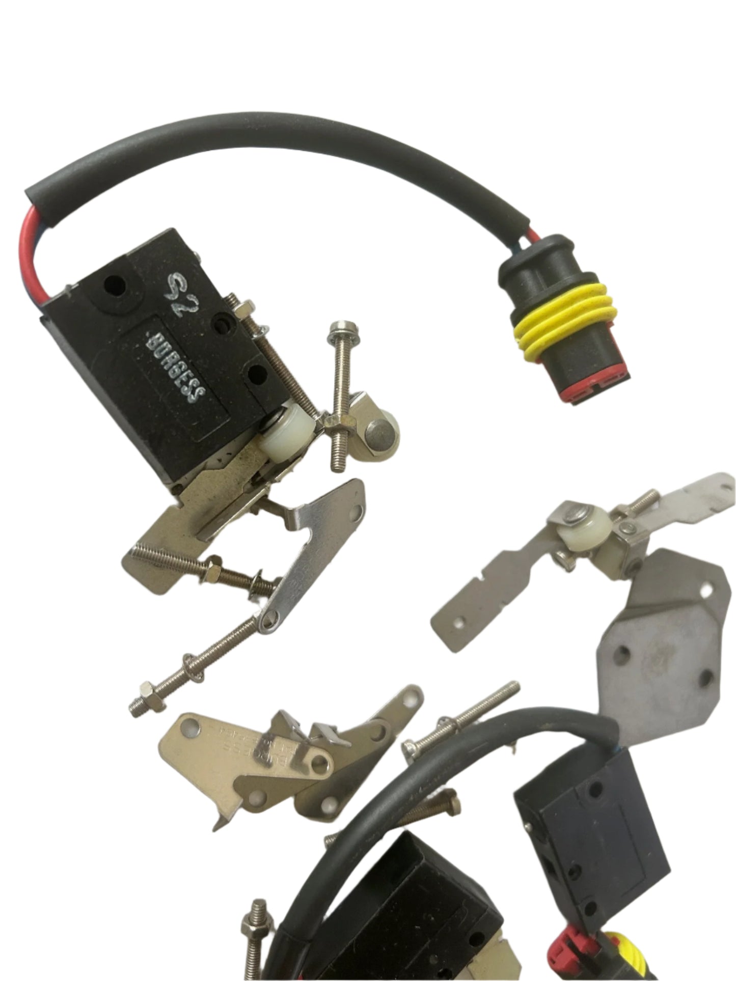 New OEM 1996-1999 Lamborghini Diablo Roadster Wired Lock Micro Switch, Part # 006137287