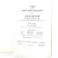 New 1963-1968 Jaguar Spare Parts Catalogue For Jaguar 3.4 ‘S’ And 3.8 ‘S’