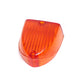 New OEM 1956-1959 Ferrari 250 TDF Rear Tail Light Lens (Amber) Altissimo, Part # MC3805/11