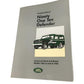 New OEM 1983-1992 Land Rover Ninety, One Ten, Defender Workshop Manual SLR621ENWS1