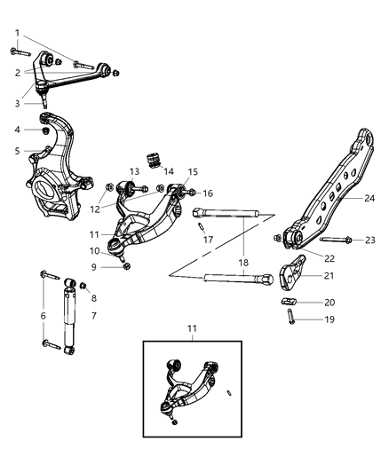 Shock Absorber Suspension Front