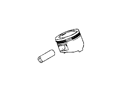 Chrysler - Piston And Pin - Part # MD309399