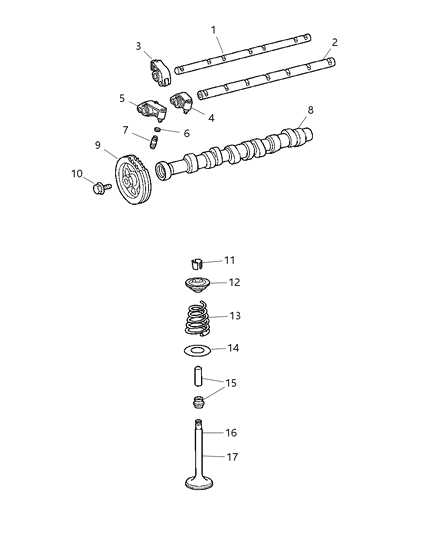 Shaft Rocker Arm