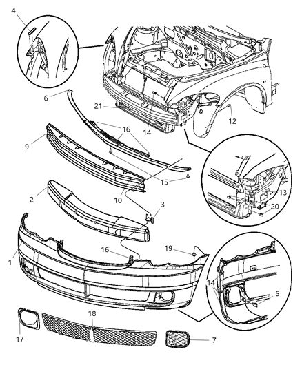 Plug Fog Lamp Hole