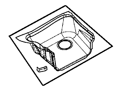 Panel Spare Tire Left