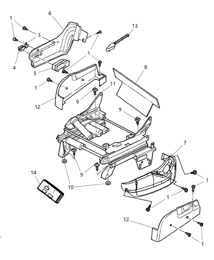 Adjuster Power Seat