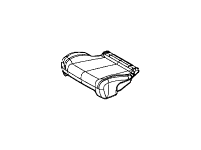 Cover Rear Seat Cushion