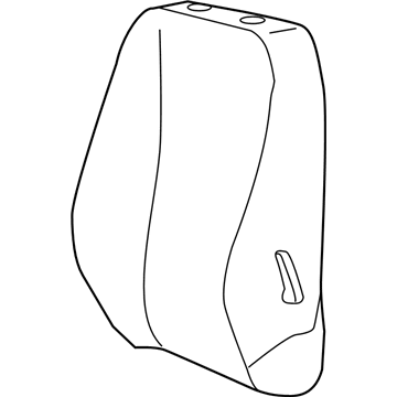 Pad And Cover Front Seat Back