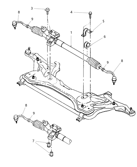Gear Package Power Steering