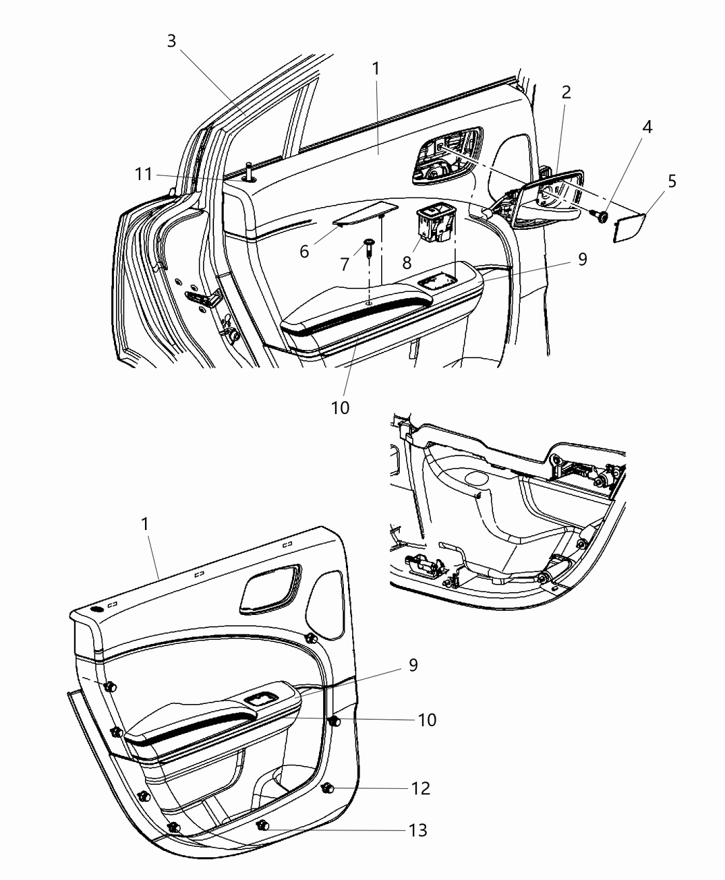 Handle Inside Release
