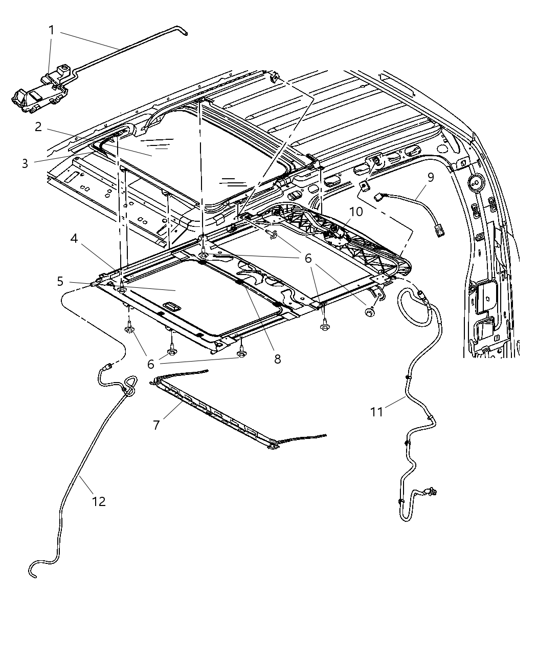 Wiring Sunroof