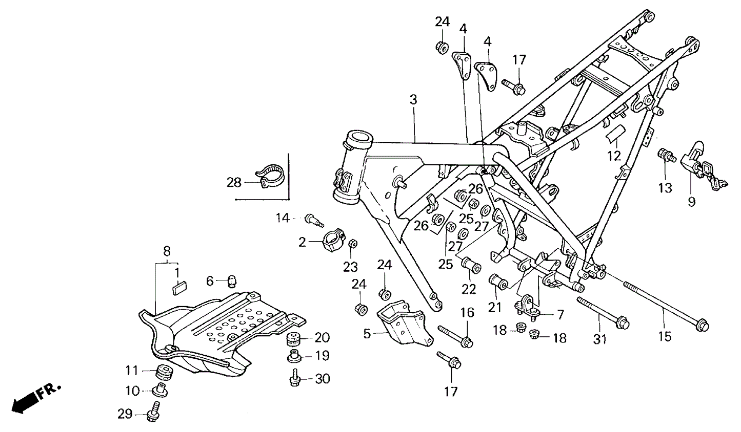 Bolt, Flange (8X85)