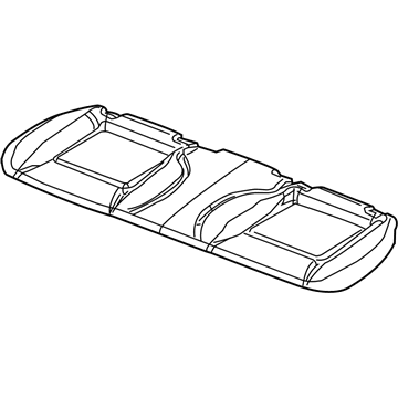 Cover Rear Seat Cushion