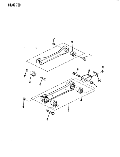 Arm, Suspension, Lower