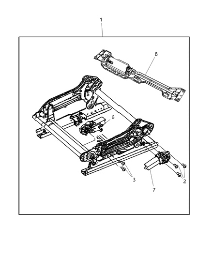 Motor Power Seat Height