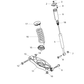 Shock Absorber Suspension Rear