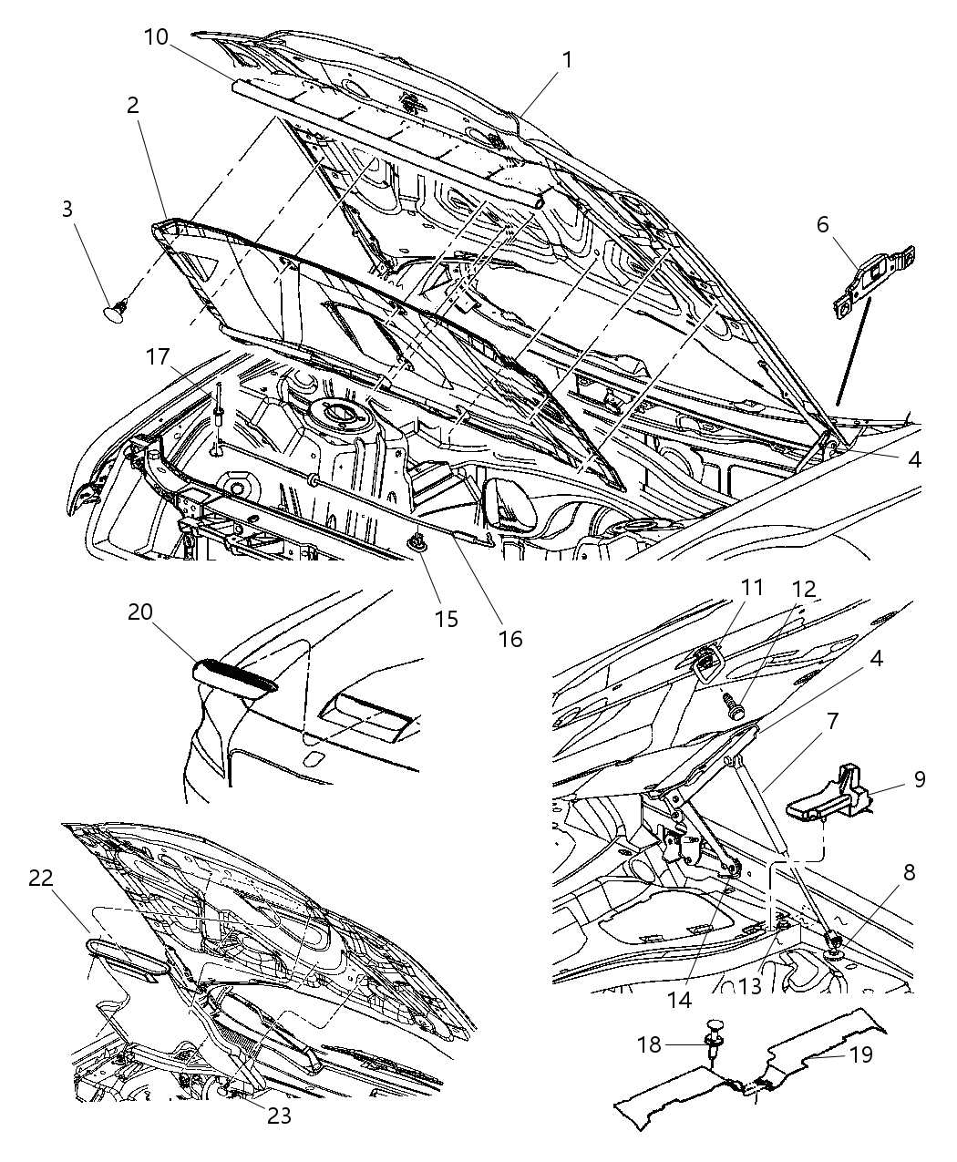 Panel Under Hood Appearance