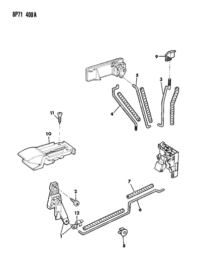 New Fits Chrysler Airbag-Driver - Part # UY94WL8AA
