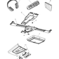 Cap Floor Console End