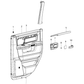 New 2018 Fits Chrysler 1500 Panel-Rear Door Trim - Part # 6QD131U7AA