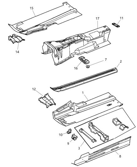 Bracket Drive Shaft Bearing