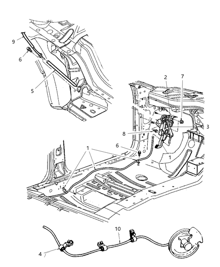 Handle Parking Brake