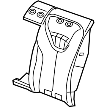 Cover Rear Seat Back Left