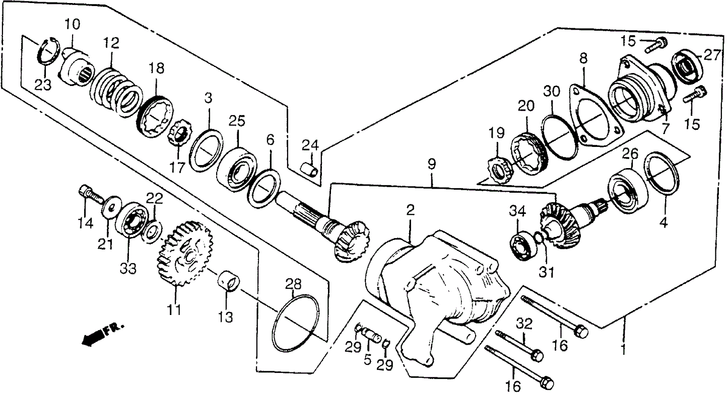 Spring A, Lock Nut