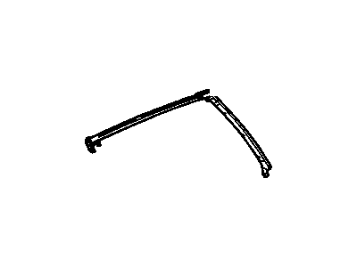 New OEM 2004-2006 Chevrolet Malibu Driver Rear Upper Door Weatherstrip - Part # 15139465