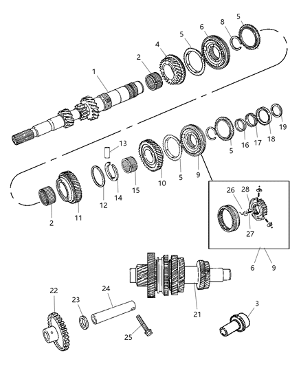 Input Shaft Package Transaxle