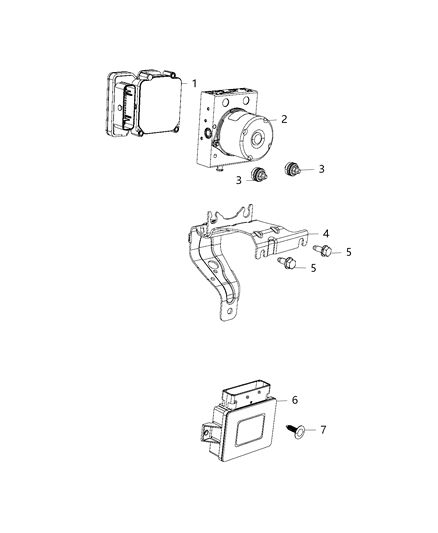Module Anti-Lock Brake System