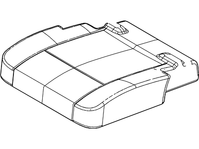 Cover Assy - Rear Seat Cushion