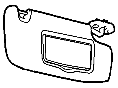 Visor Assy - Sun