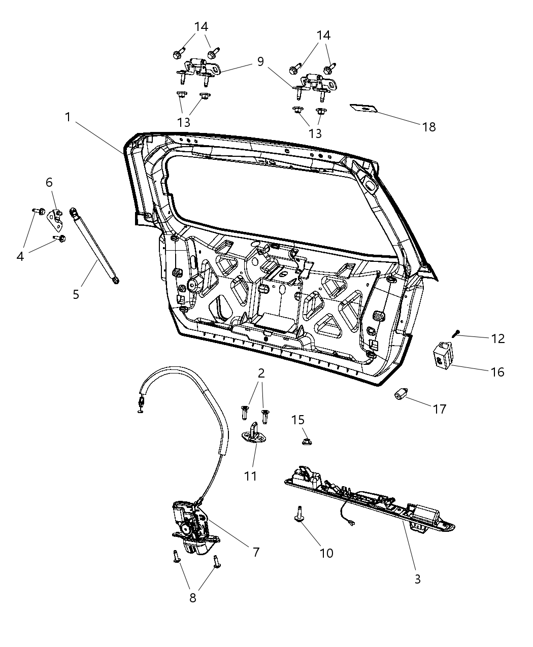 Hinge Liftgate