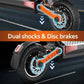 JOYOR S10S Powerful Electric Scooter 2000W Dual Motor E Scooter 10 inch tires