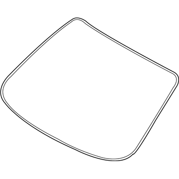 Molding, Windshield Reveal Molding