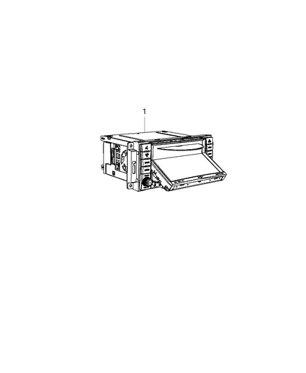 New 2013 Fits Chrysler 3500, 4500, 5500 Radio-Multi Media - Part # 68137114AG