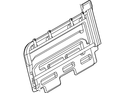 Frame - Rear Seat Back Retaining