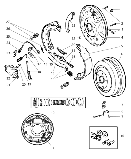 Screw Brake Adjusting