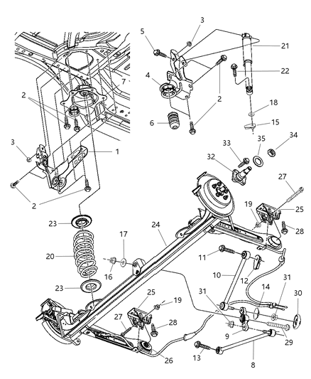 Spring Rear Coil