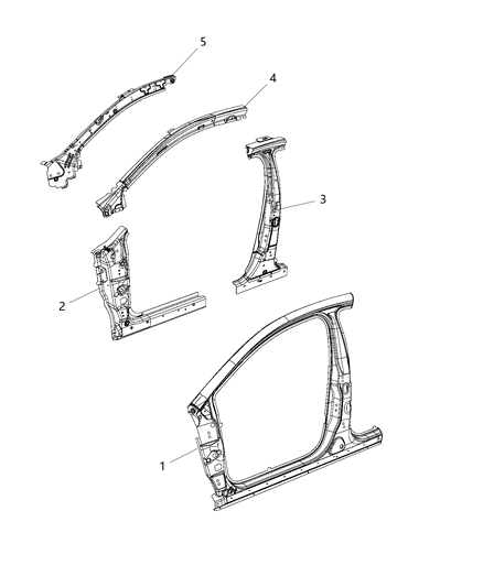 Reinforcement A-Pillar